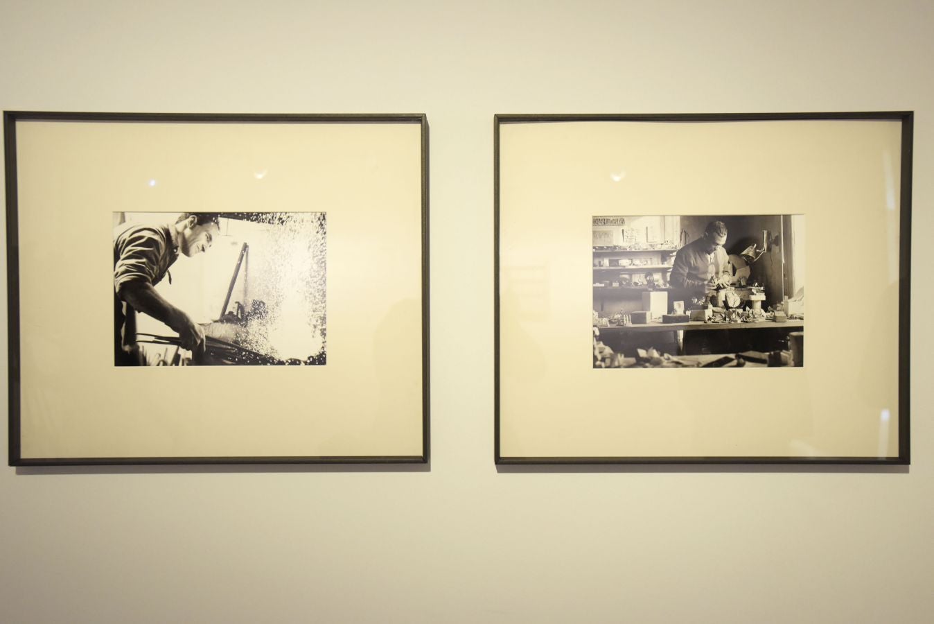 Fotos: Chillida y Oteiza, juntos en San Telmo