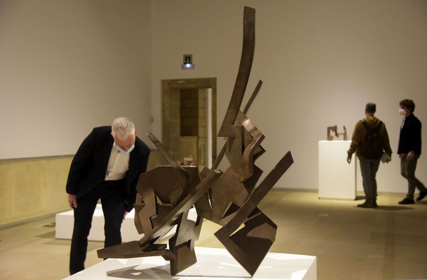 Fotos: Chillida y Oteiza, juntos en San Telmo