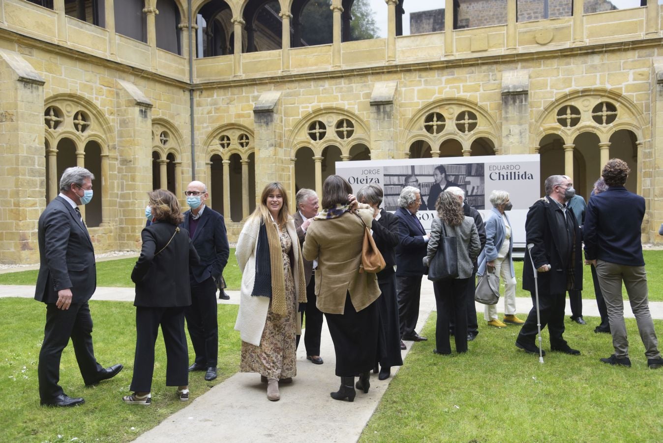 Fotos: Chillida y Oteiza, juntos en San Telmo