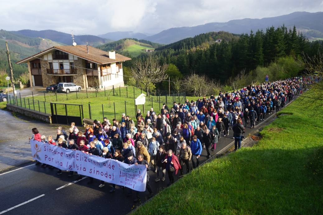 Fotos: Nueva edición de la marcha a Arantzazu