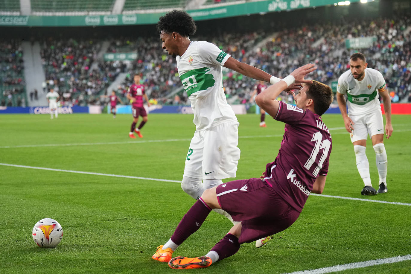 Fotos: Las imágenes del Elche - Real Sociedad