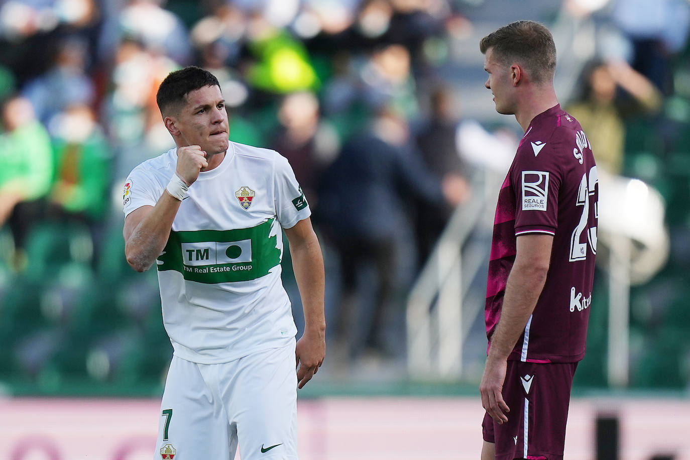 Fotos: Las imágenes del Elche - Real Sociedad