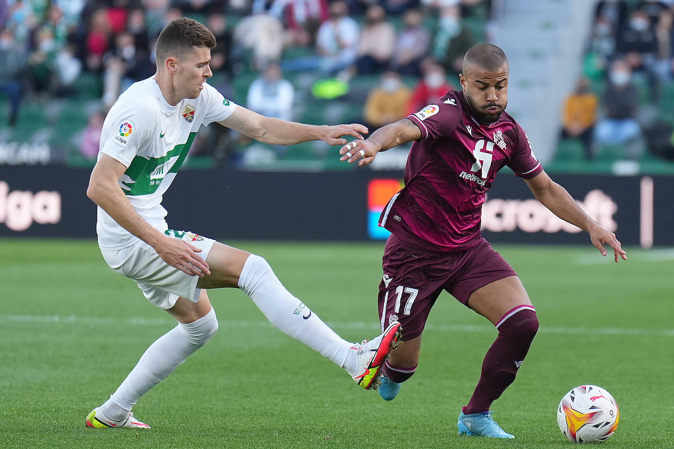 Fotos: Las imágenes del Elche - Real Sociedad
