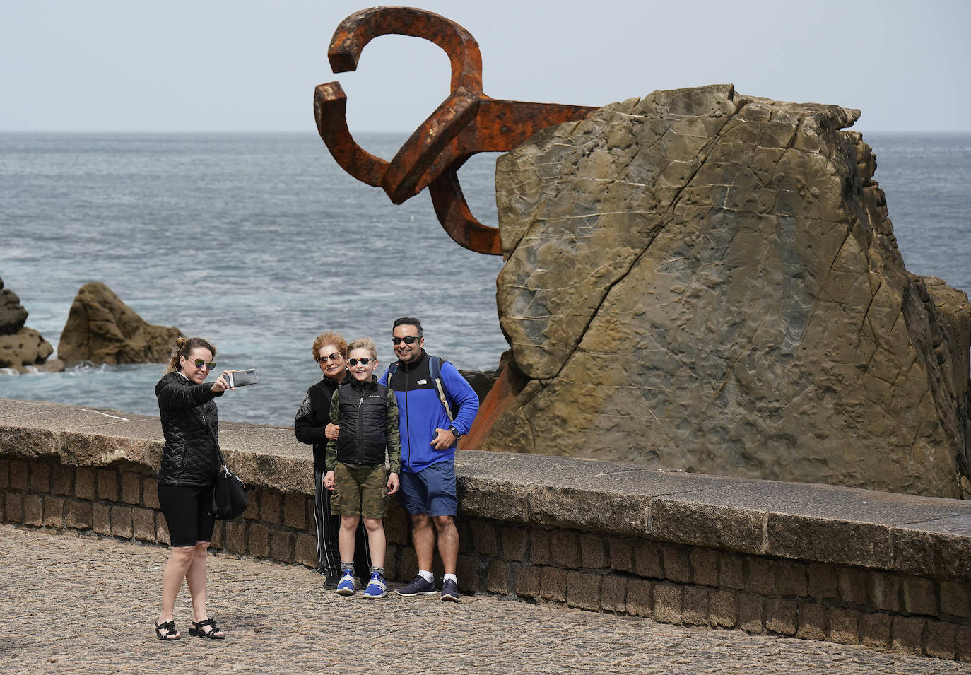 Fotos: Imágenes del día caluroso en Gipuzkoa