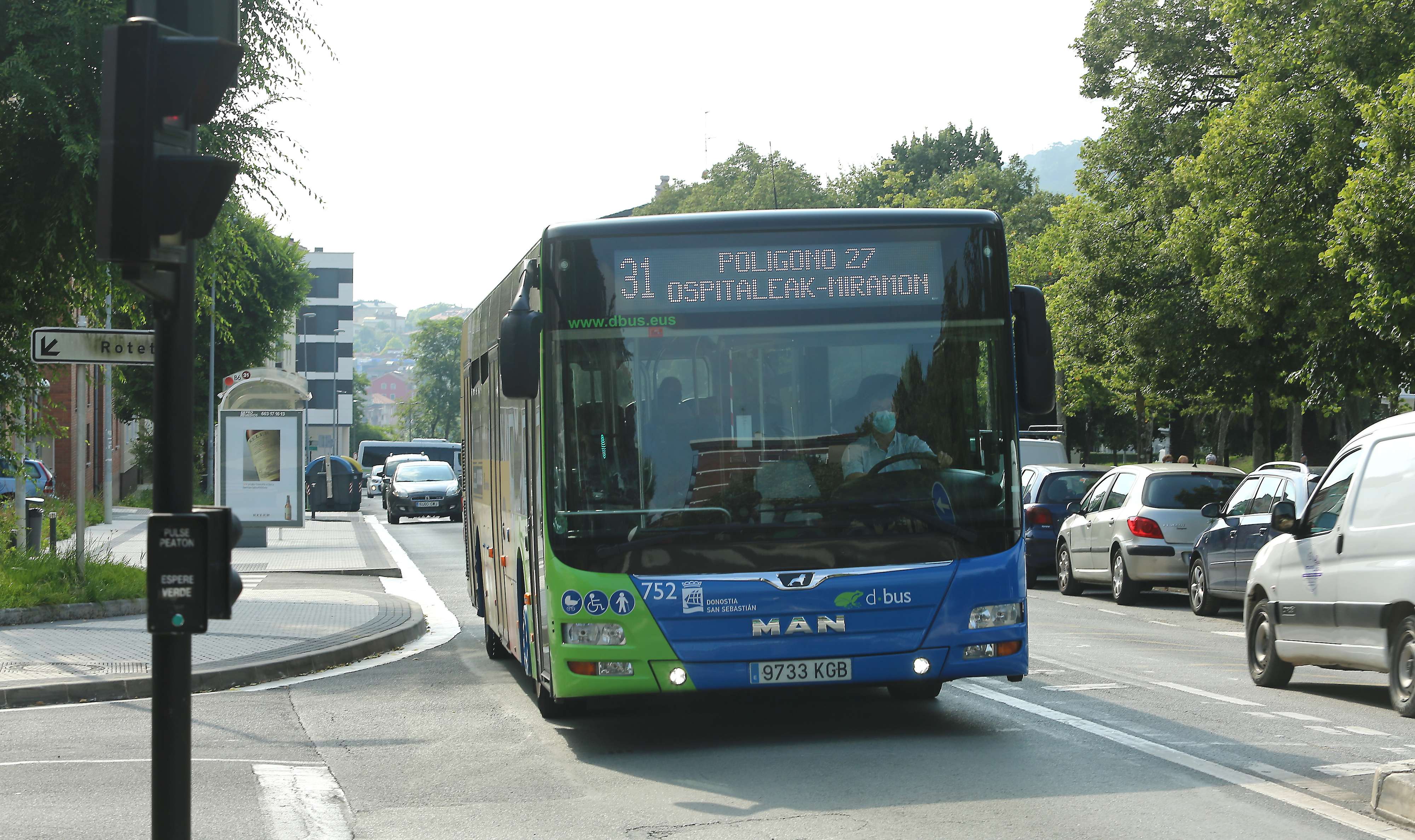 La línea 31 volverá a entrar en la trama urbana de Altza y los usuarios dejarán de hacer trasbordo