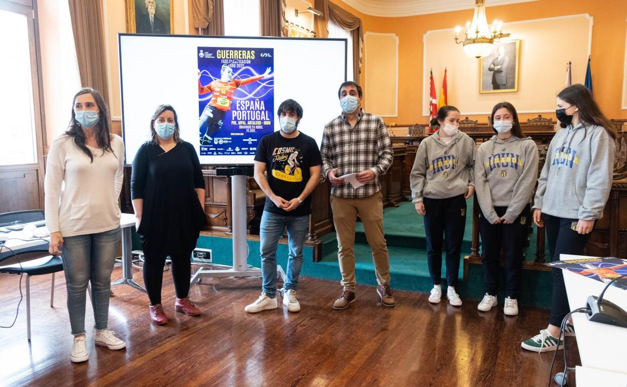 El partido de la selección española fue presentado ayer. 