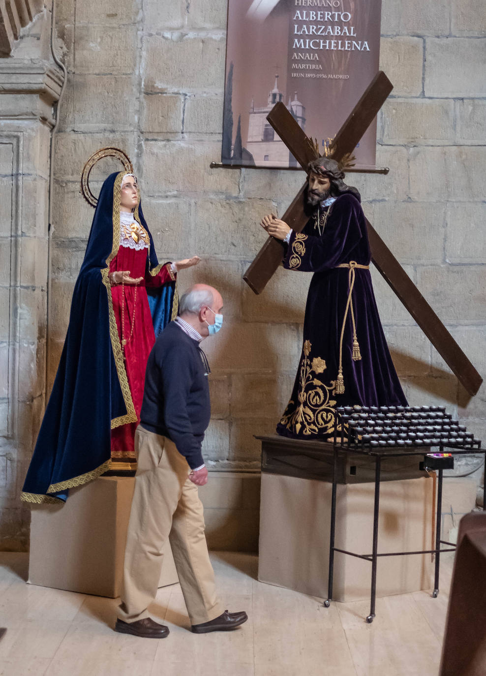 Fotos: Exposicion en la parroquia del Juncal