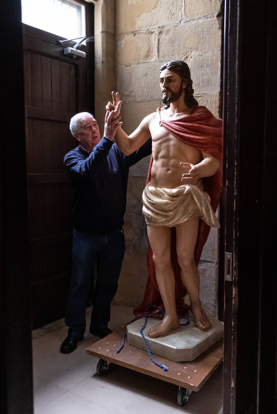 Fotos: Exposicion en la parroquia del Juncal