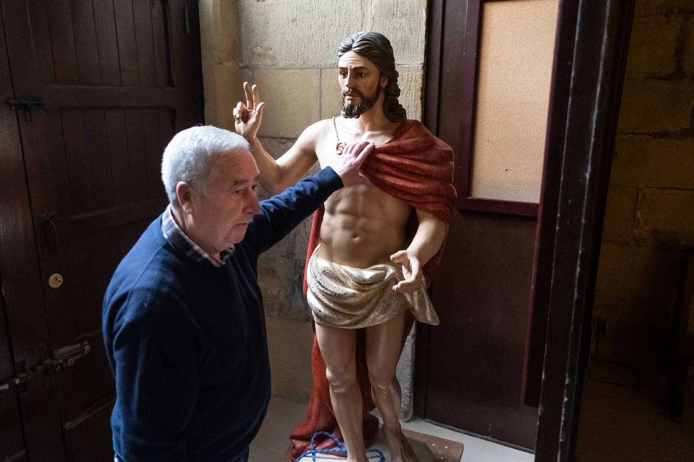 Fotos: Exposicion en la parroquia del Juncal