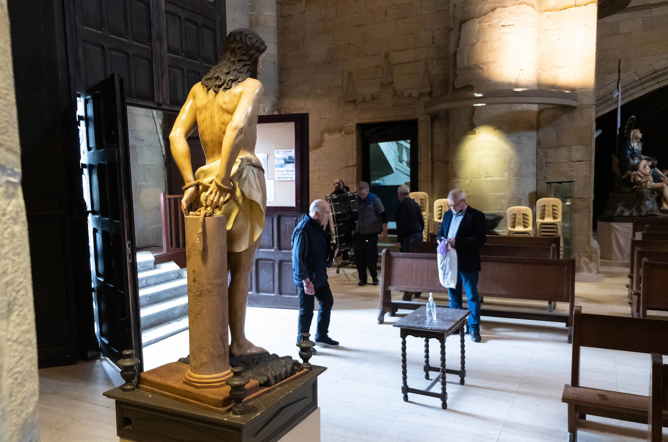 Fotos: Exposicion en la parroquia del Juncal