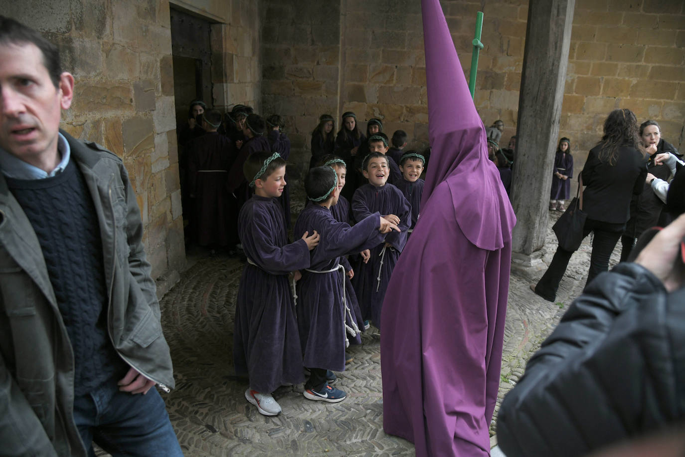 Fotos: Segura revive su tradicional procesión de Jueves Santo