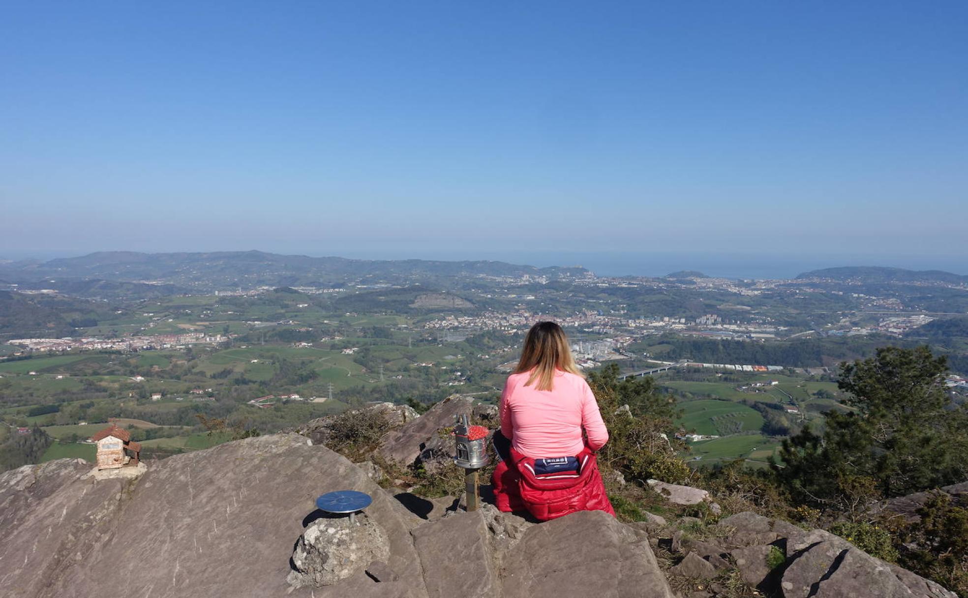Las imágenes de la ruta. 
