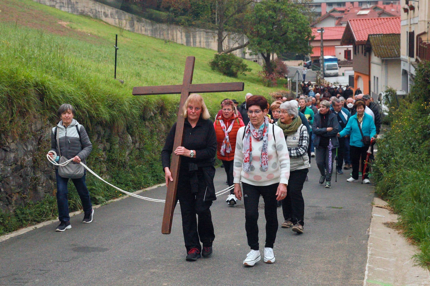 Fotos: Hernani retoma su Vía Crucis