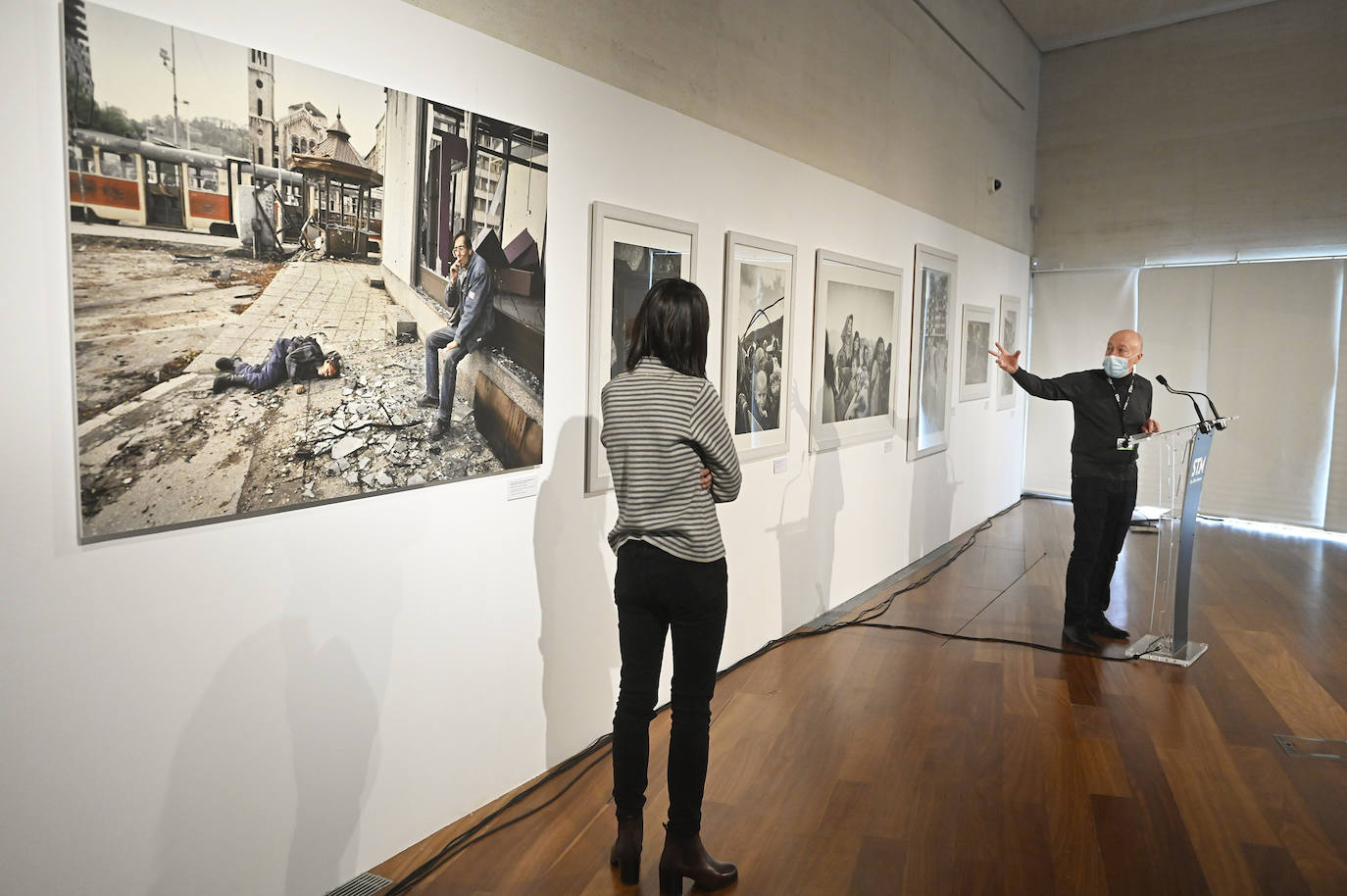 Fotos: Gervasio Sánchez en San Telmo