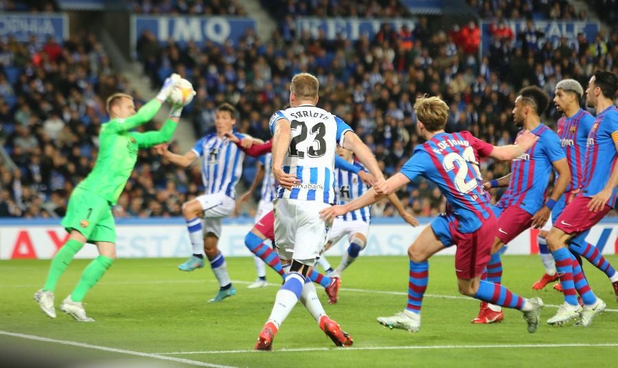 Fotos: El Real Sociedad - Barcelona, en imágenes