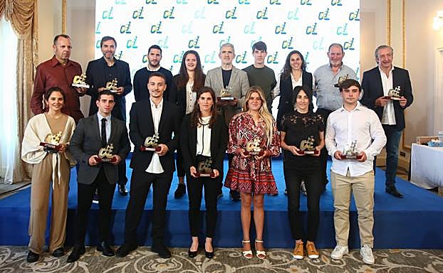 DV premia a los deportistas cinco estrellas