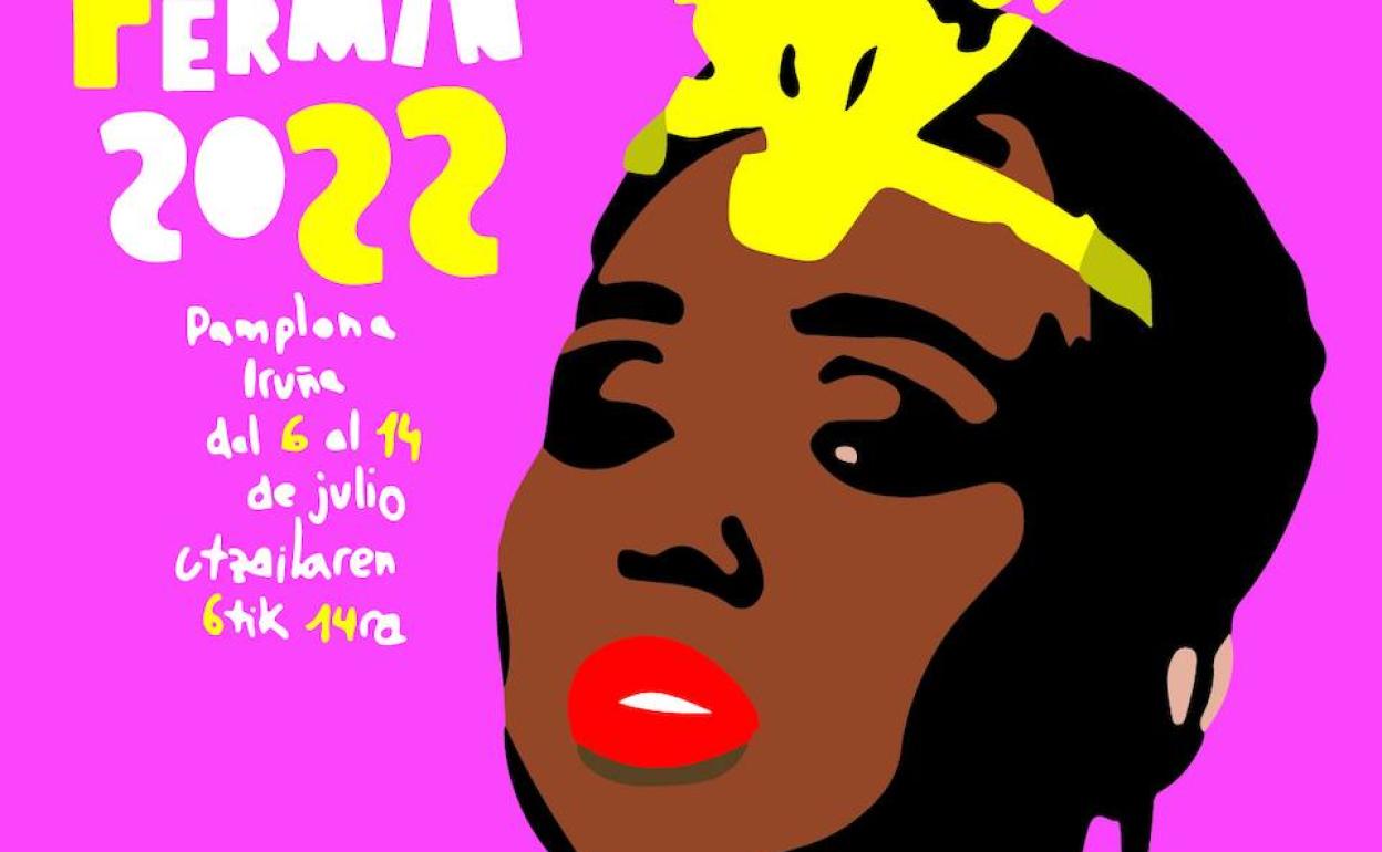 El autor de uno de los carteles finalistas de San Fermín tendrá que subsanar una errata en euskera