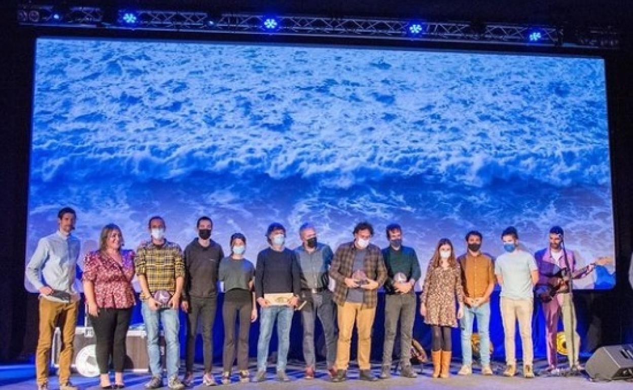 Iazko edizioko sari-banaketa ekitaldia. 