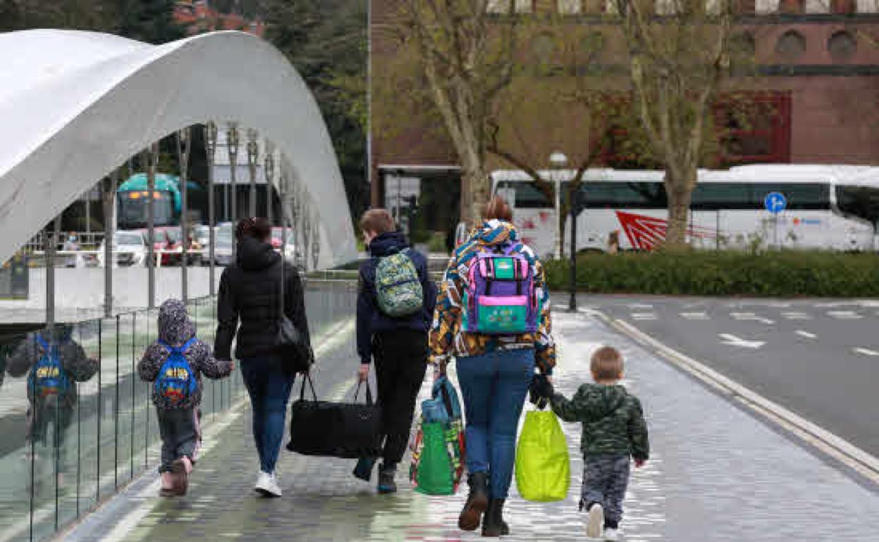602 ucranianos se alojan en los recursos de acogida en Euskadi
