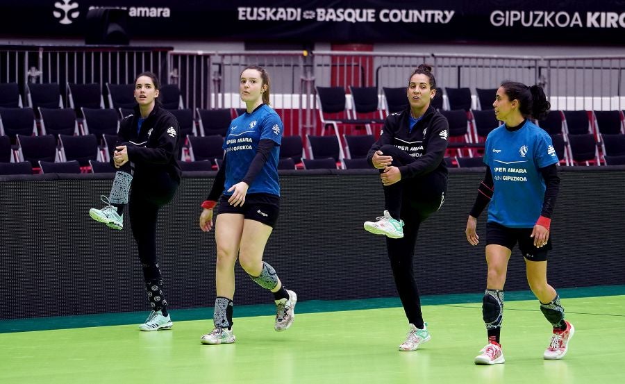 Fotos: El entrenamiento del Bera Bera, en imágenes