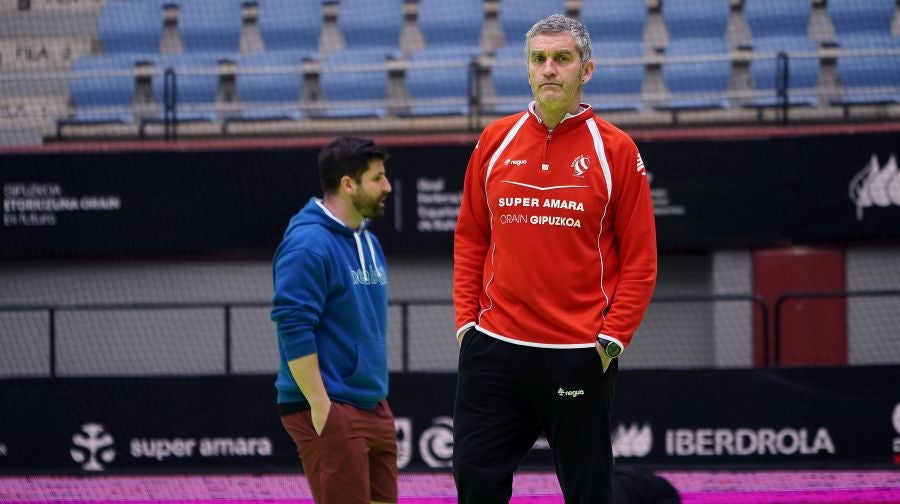 Fotos: El entrenamiento del Bera Bera, en imágenes
