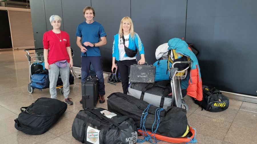 En Barcelona me junto con Lucía, Carlos y Begoña. 