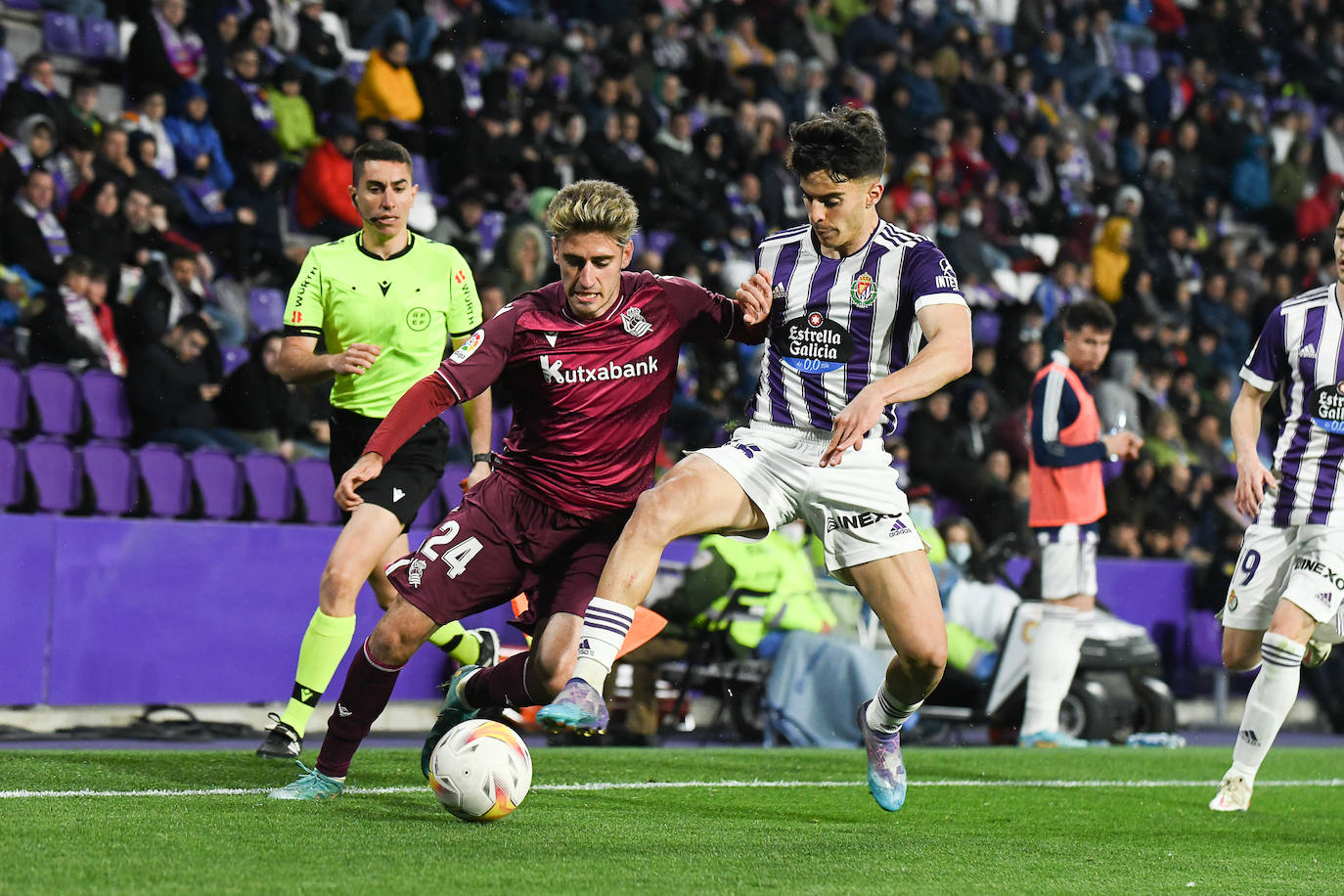 Fotos: El Sanse vence al Valladolid (1-2)