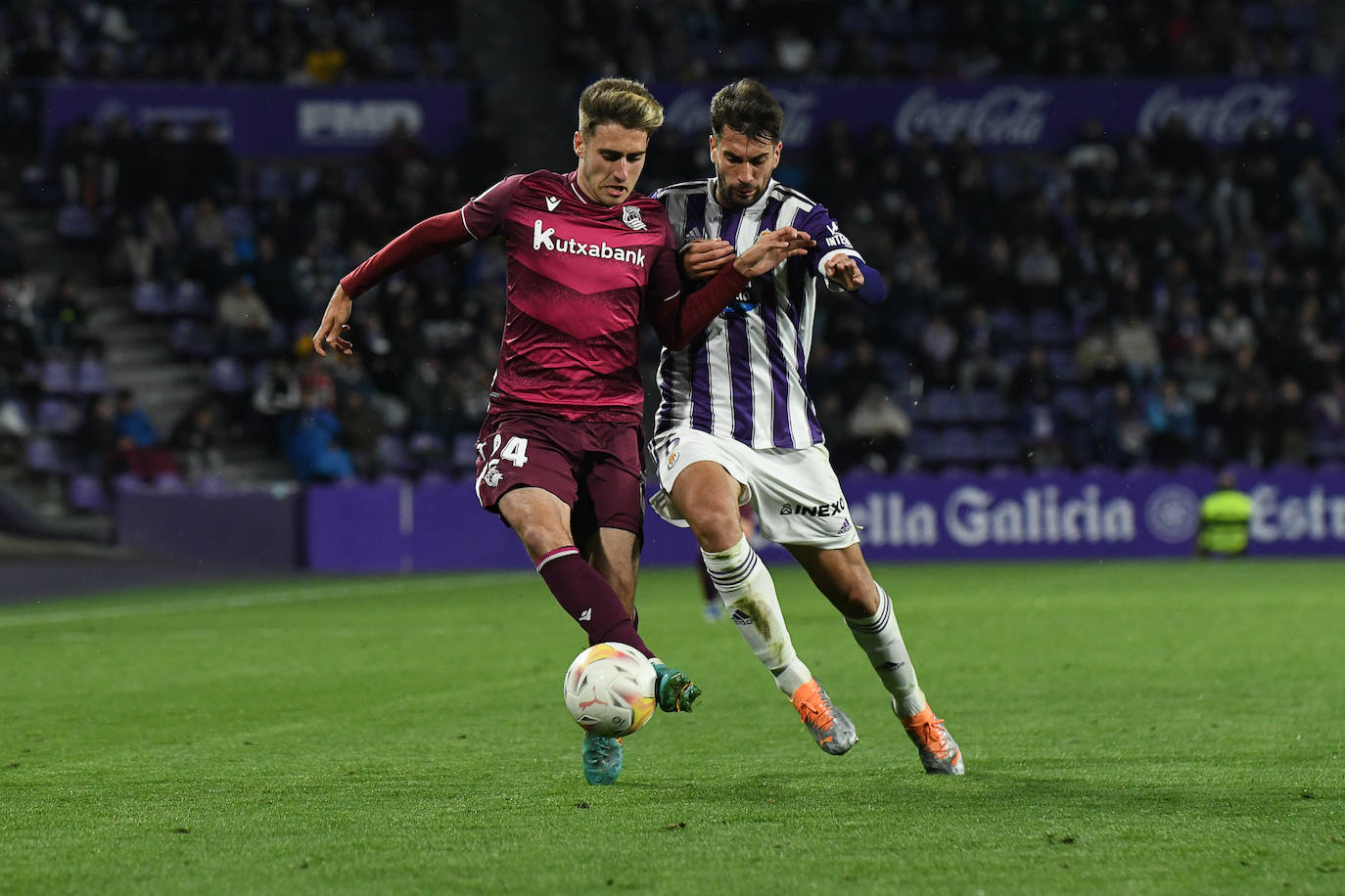 Fotos: El Sanse vence al Valladolid (1-2)