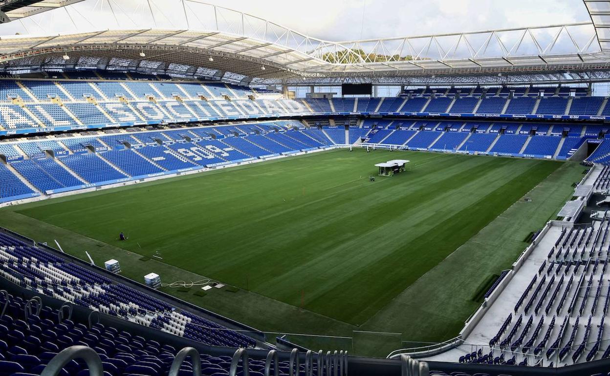 Imagen panorámica del Reale Arena