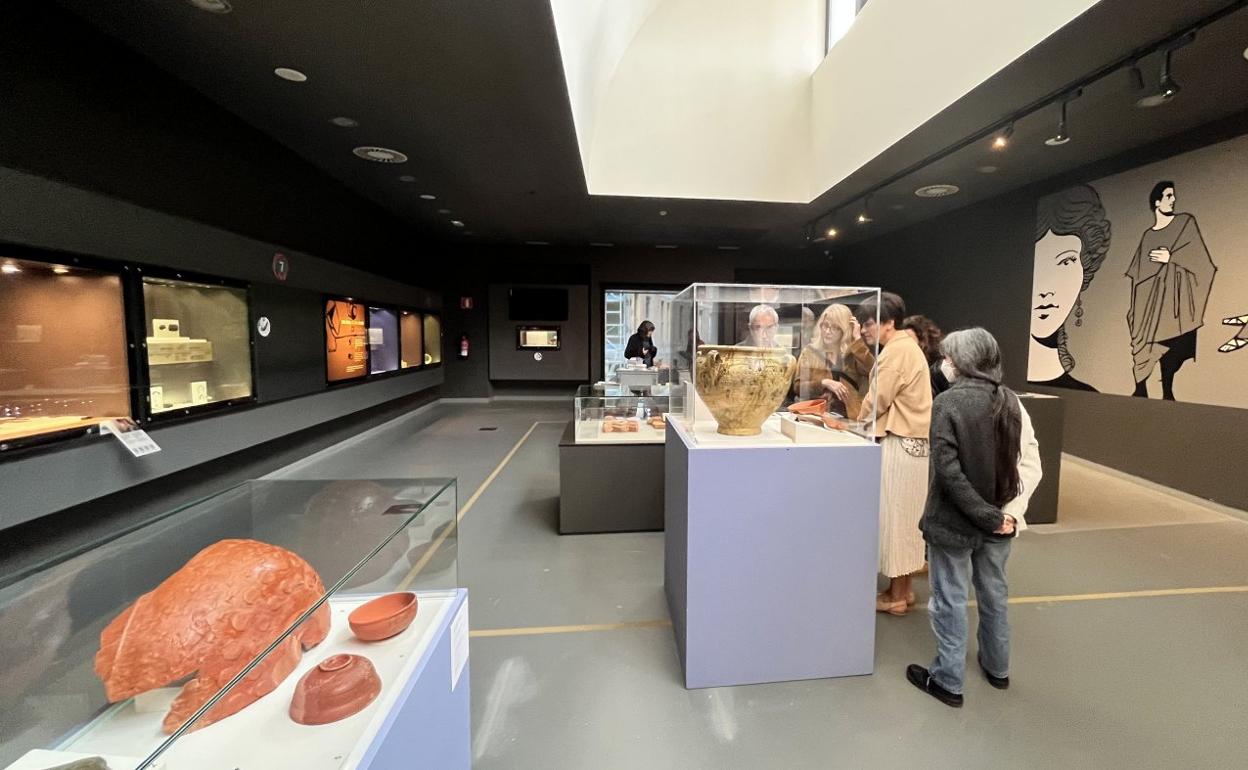 Vista general de la segunda planta del museo donde se encuentran los hallazgos de los últimos 40 años. p