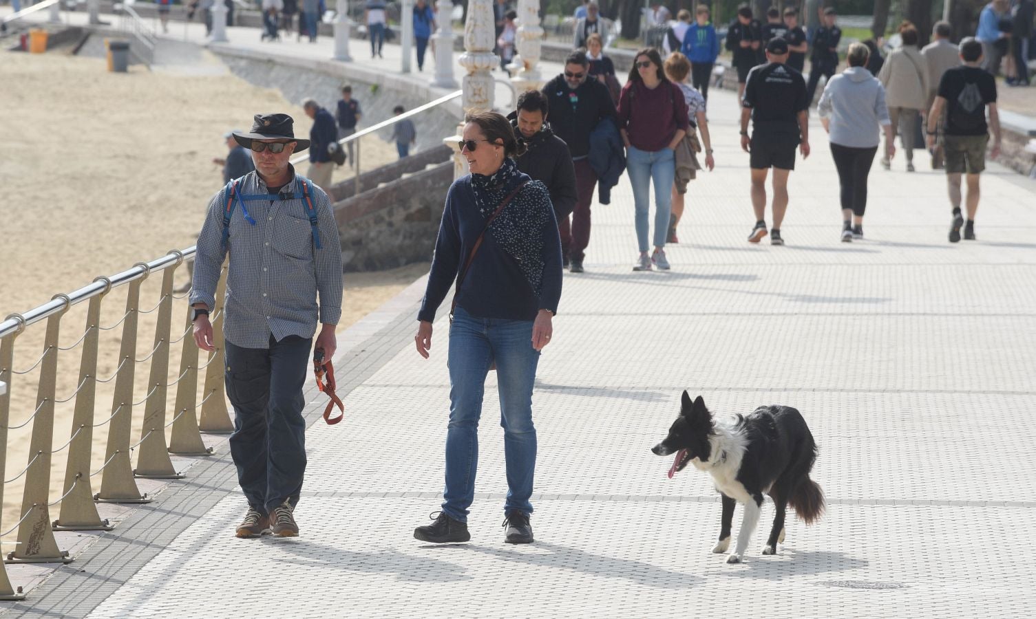 Fotos: Donostia disfruta de un sábado soleado y de agradables temperaturas