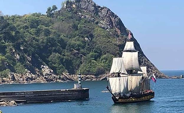 Imagen principal - Los barcos 'Shtandart',, Marité y 'Oosterschelde'.