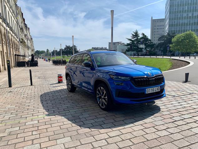 Delantera Skoda kodiaq 4x4 TDI