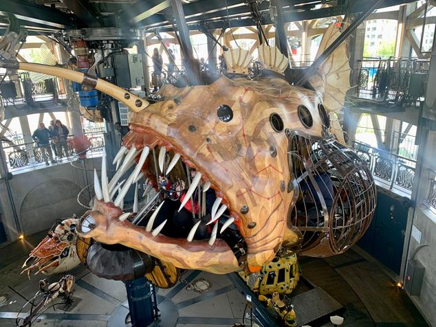 Una de las máquinas increíbles de la isla de Nantes