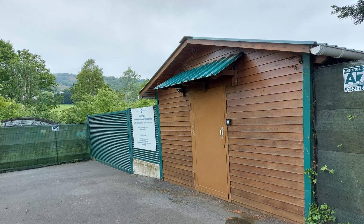 el centro de recuperación de Urnieta cerrado.