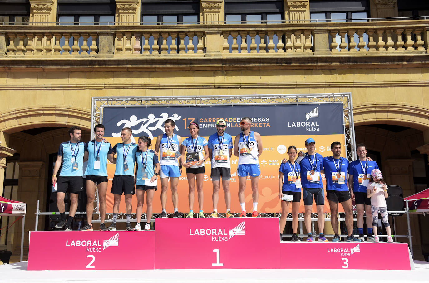 Fotos: Los participantes en la Carrera de Empresas de San Sebastián