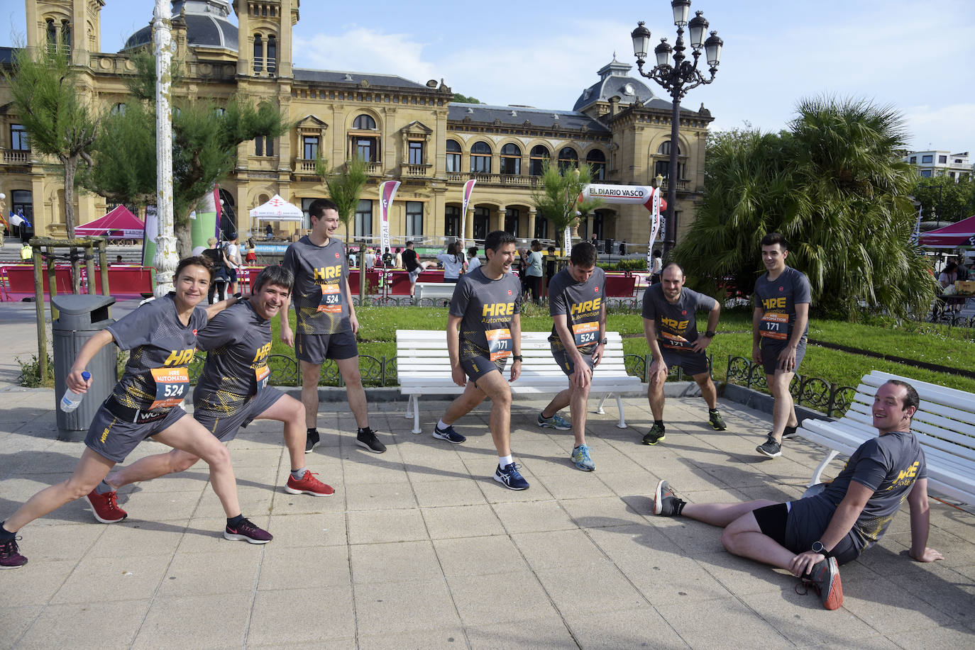Fotos: Los participantes en la Carrera de Empresas de San Sebastián