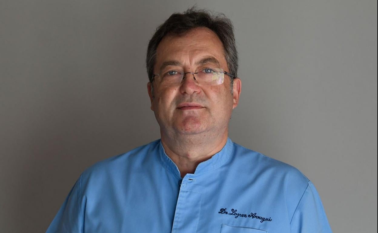 Eduardo López Arregui, presidente de la Sociedad Vasca de Contracepción.