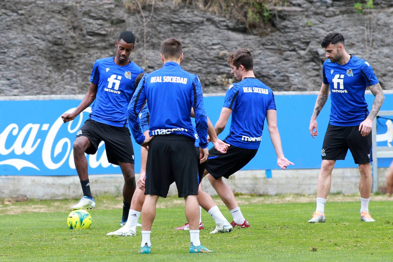 Fotos: Las imágenes del entrenamiento de la Real Sociedad