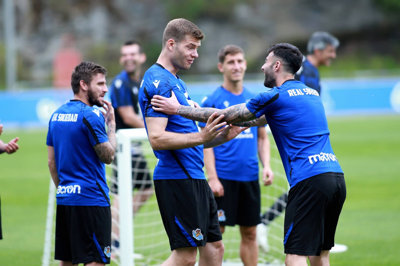 Fotos: Las imágenes del entrenamiento de la Real Sociedad