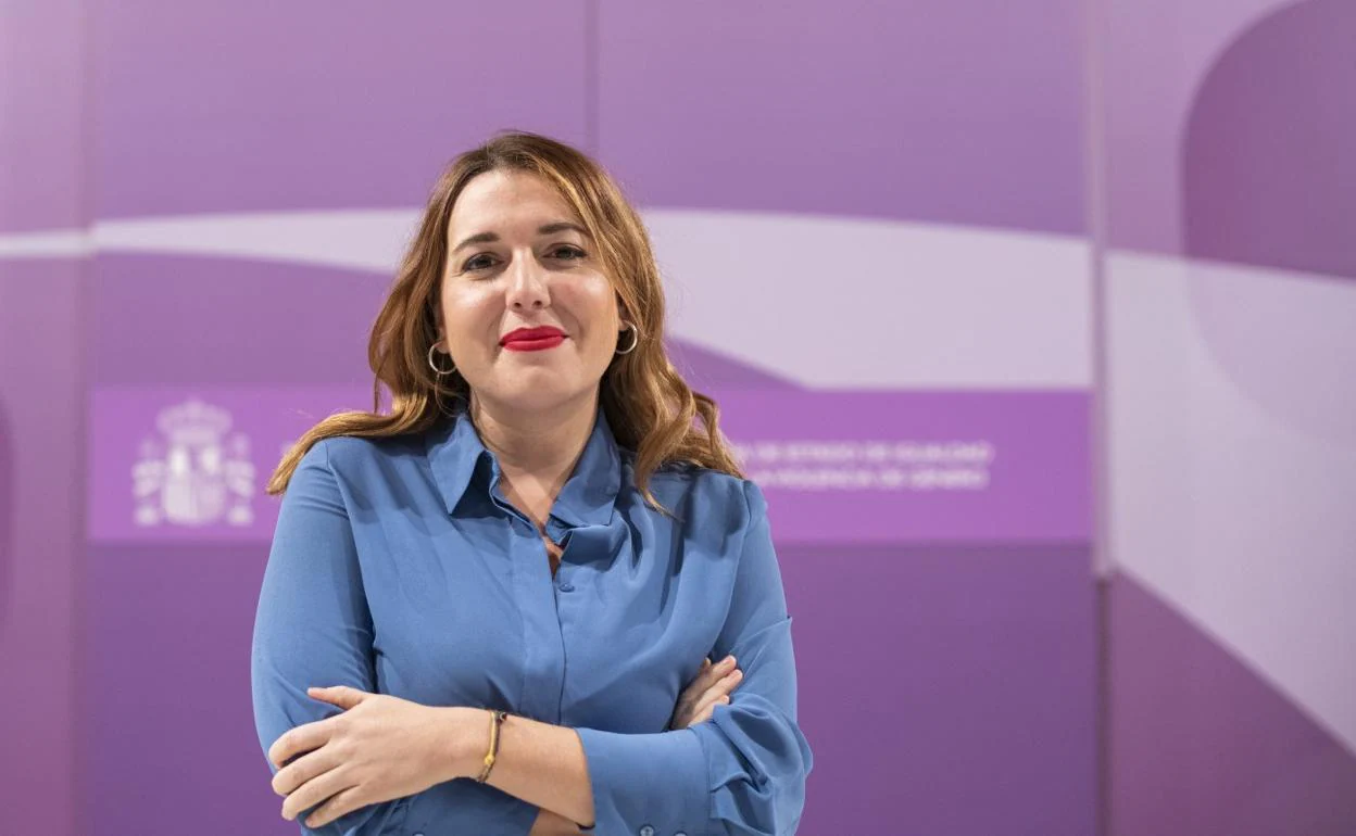 Ángela Rodríguez, secretaria de Estado de Igualdad y Contra la Violencia de Género, celebra la futura ley del aborto. 