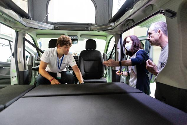 La feria Caravantour acogió a un buen número de visitantes. 