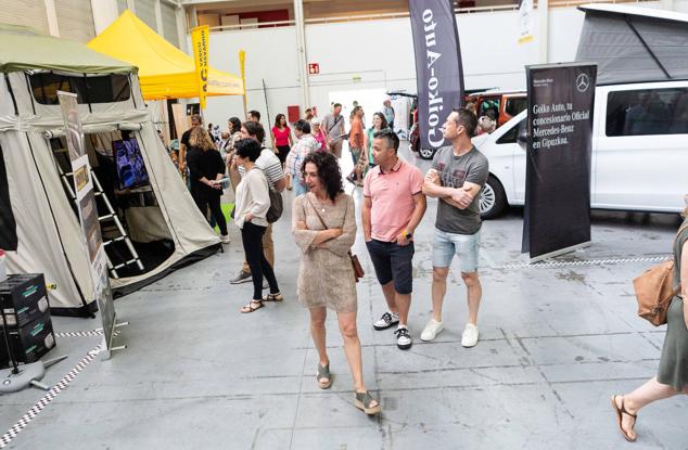 La feria Caravantour acogió a un buen número de visitantes. 