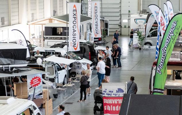 La feria Caravantour acogió a un buen número de visitantes. 
