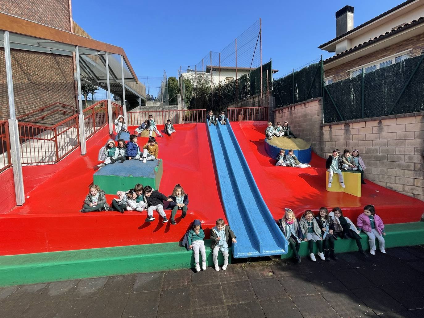 Los niños de Educación Infantil.