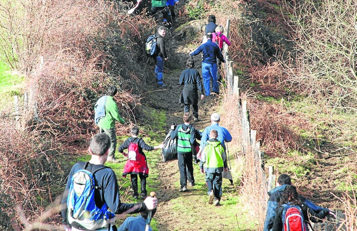 Los niños saldrán a las 9.30 horas desde Errebote Plaza. 
