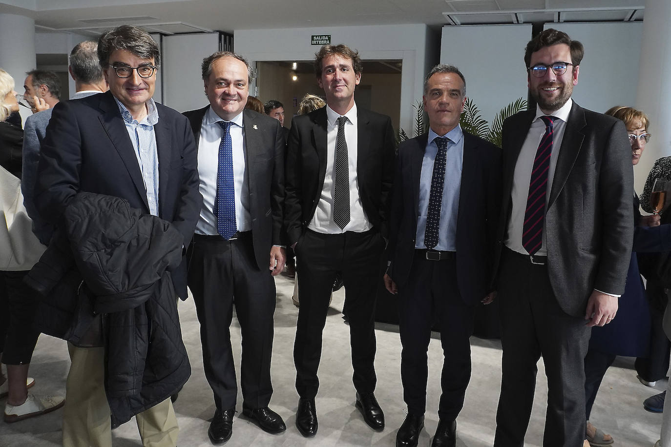 Javier Zubia, Jokin Aperribay, David Taberna, José Ramón Fernández de Barrena y Jon Ander Ulazia. 