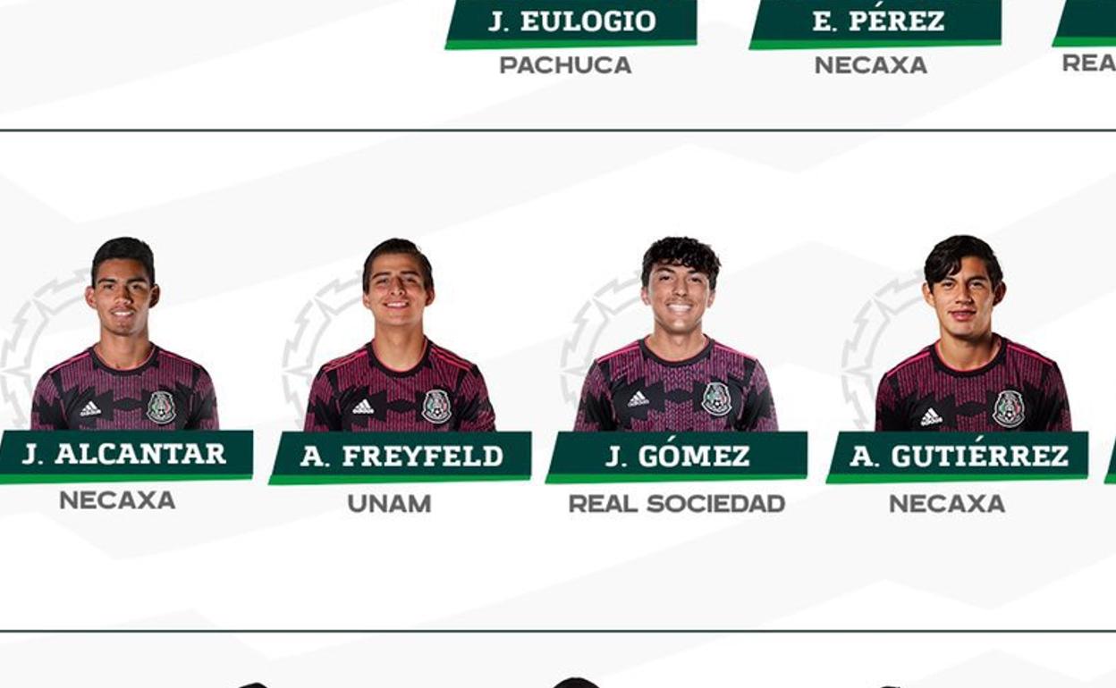 Jonathan Gómez ha sido citado por la selección de México.