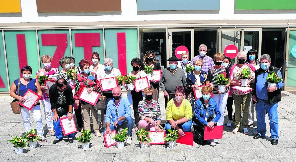 Ganadores de los Premios Florales del año pasado.