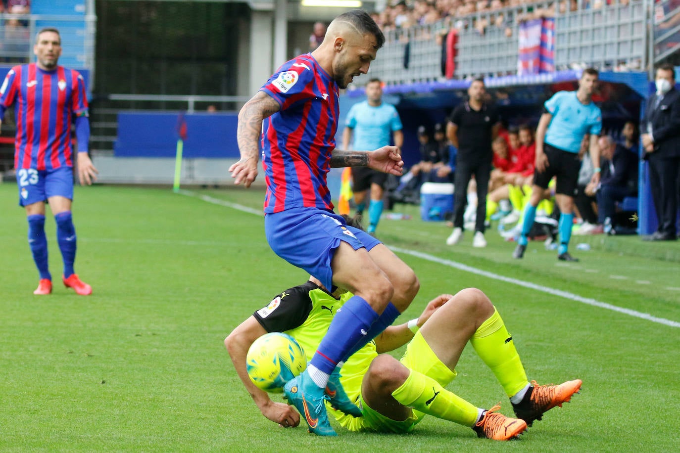 Fotos: Las mejores imágenes del Eibar-Girona